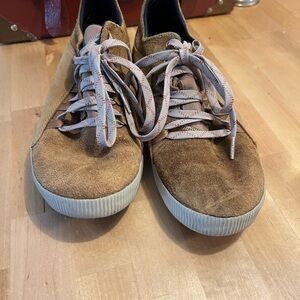 Sorel Brown Suede Sneakers